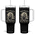 April Showers Bring May Flowers And Mayflowers Bring Smallpox Tumbler With Handle History Lover TS11 One Size: 40 oz Black Print Your Wear