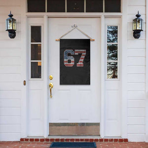 Funny Six Seven 67 Meme Vintage American Flag Garden Flag TS11 Print Your Wear