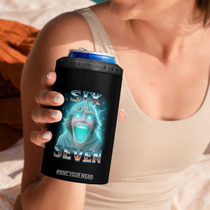 Funny Six Seven The Mason 67 Kid Gen Alpha Meme 4 in 1 Can Cooler Tumbler TS11 Print Your Wear