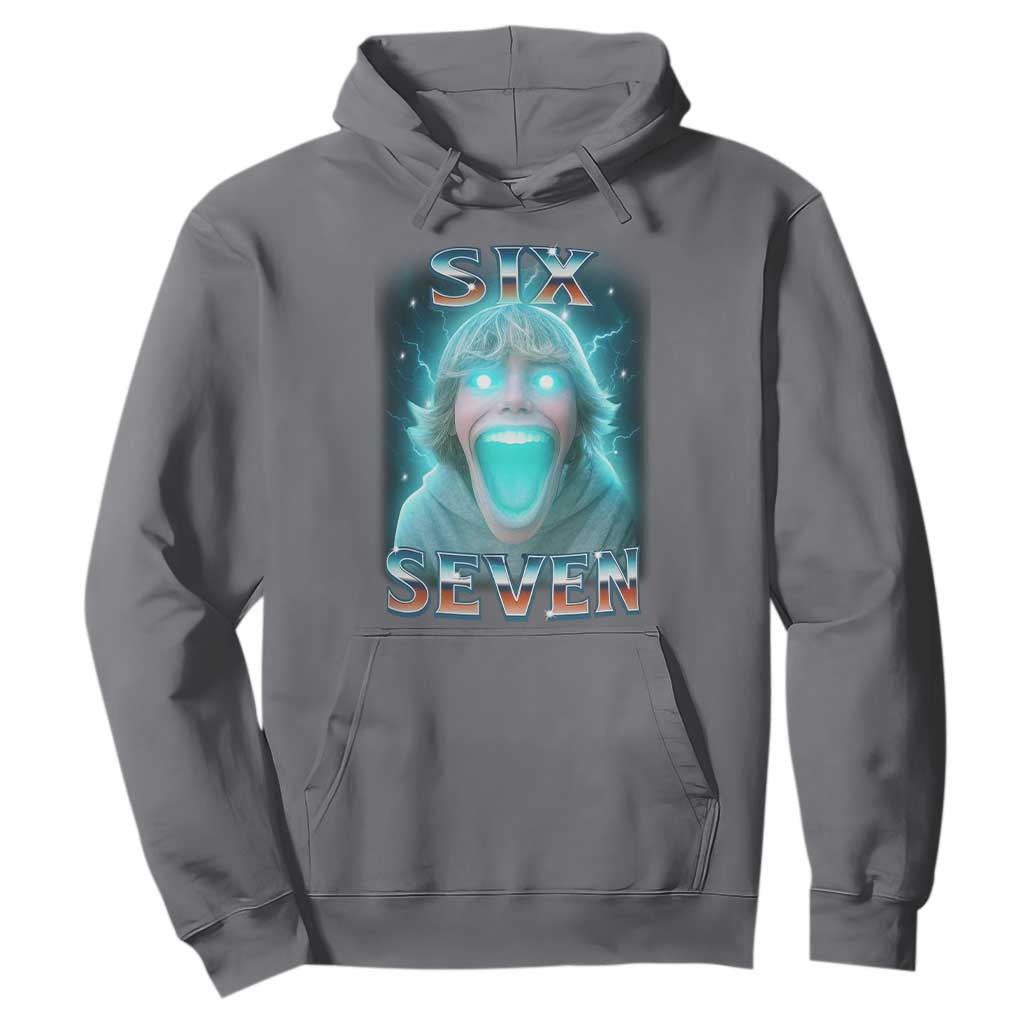 Funny Six Seven The Mason 67 Kid Gen Alpha Meme Hoodie TS11 Charcoal Print Your Wear