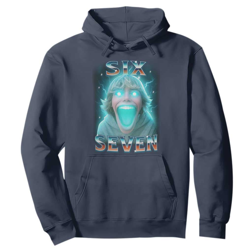 Funny Six Seven The Mason 67 Kid Gen Alpha Meme Hoodie TS11 Navy Print Your Wear