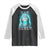 Funny Six Seven The Mason 67 Kid Gen Alpha Meme Raglan Shirt TS11 Black White Print Your Wear