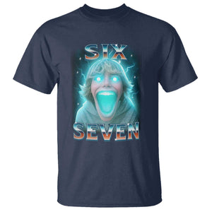 Funny Six Seven The Mason 67 Kid Gen Alpha Meme T Shirt TS11 Navy Print Your Wear