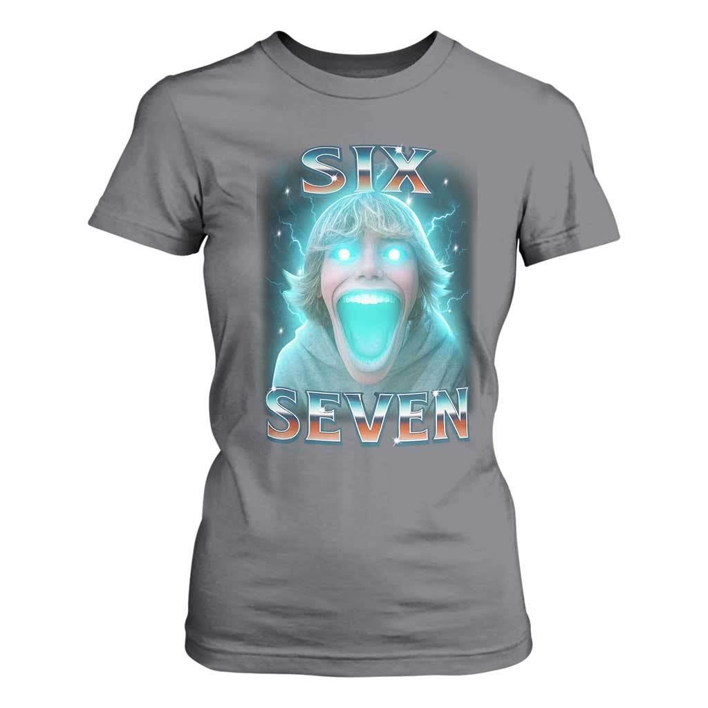 Funny Six Seven The Mason 67 Kid Gen Alpha Meme T Shirt For Women TS11 Charcoal Print Your Wear