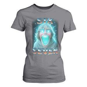 Funny Six Seven The Mason 67 Kid Gen Alpha Meme T Shirt For Women TS11 Charcoal Print Your Wear