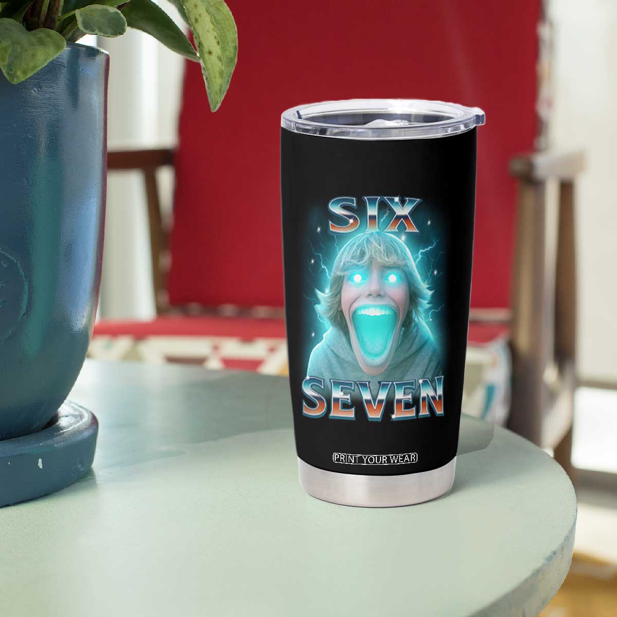Funny Six Seven The Mason 67 Kid Gen Alpha Meme Tumbler Cup TS11 Print Your Wear
