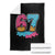 Funny 67 Ice Cream Drip Meme Six Seven Gen Alpha Slang Throw Blanket TS11 Black Print Your Wear