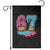 Funny 67 Ice Cream Drip Meme Six Seven Gen Alpha Slang Garden Flag TS11 Black Print Your Wear