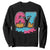 Funny 67 Ice Cream Drip Meme Six Seven Gen Alpha Slang Sweatshirt TS11 Black Print Your Wear