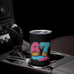 Funny 67 Ice Cream Drip Meme Six Seven Gen Alpha Slang Tumbler Cup TS11 Print Your Wear
