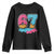 Funny 67 Ice Cream Drip Meme Six Seven Gen Alpha Slang Youth Sweatshirt TS11 Black Print Your Wear