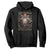 Viking Christmas Hoodie Deck Valhalla With Skulls Of Glory Santa Yule Xmas TS11 Black Print Your Wear