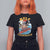 Christmas In Hawaii T Shirt For Women Mele Kalikimaka Surfing Santa Kakau Tattoo TS11 Black Print Your Wear