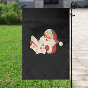 Funny 67 Christmas Santa Garden Flag Naughty List Kids Who Say Six Seven Meme TS11 Print Your Wear