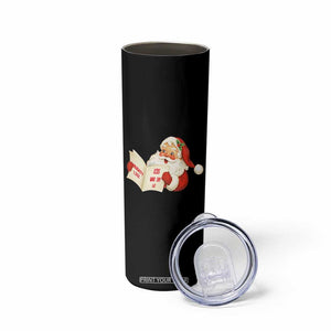 Funny 67 Christmas Santa Skinny Tumbler Naughty List Kids Who Say Six Seven Meme TS11 Print Your Wear