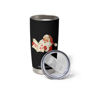 Funny 67 Christmas Santa Tumbler Cup Naughty List Kids Who Say Six Seven Meme TS11 Print Your Wear