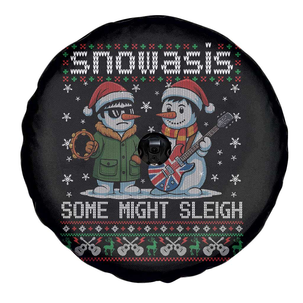 Snowasis Some Might Sleigh Spare Tire Cover Funny Christmas Snowmen Rock Band Parody TS11 Print Your Wear
