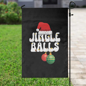 Christmas Jingle Balls Garden Flag Funny Xmas Couple Matching TS11 Print Your Wear