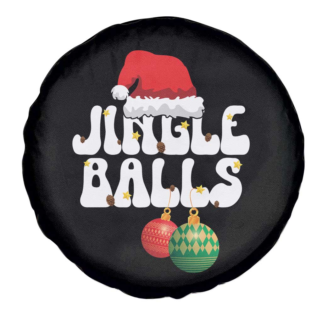 Christmas Jingle Balls Spare Tire Cover Funny Xmas Couple Matching TS11 Print Your Wear