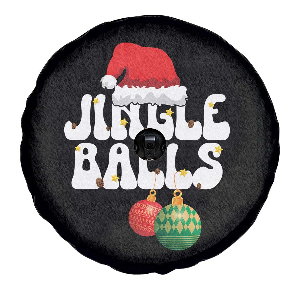 Christmas Jingle Balls Spare Tire Cover Funny Xmas Couple Matching TS11 Print Your Wear