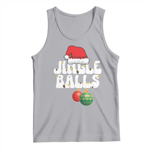 Christmas Jingle Balls Tank Top Funny Xmas Couple Matching TS11 Athletic Heather Print Your Wear