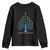 Happy Hanukkah Menorah Chanukah Jewish Holiday Youth Sweatshirt TS11 Black Print Your Wear