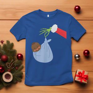 Funny NICU Labor Delivery Nurse Christmas Santa Black Baby T Shirt TS11 Royal Blue Print Your Wear
