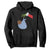 Funny NICU Labor Delivery Nurse Christmas Santa Black Baby Hoodie TS11 Black Print Your Wear
