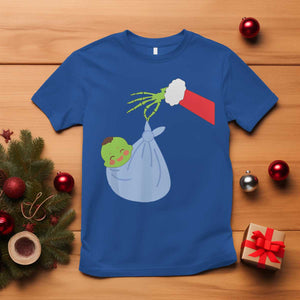 Funny NICU Labor Delivery Nurse Christmas Santa Green Baby T Shirt TS11 Royal Blue Print Your Wear