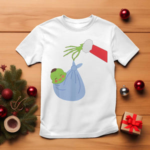 Funny NICU Labor Delivery Nurse Christmas Santa Green Baby T Shirt TS11 White Print Your Wear