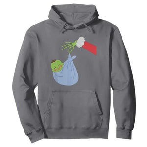 Funny NICU Labor Delivery Nurse Christmas Santa Green Baby Hoodie TS11 Charcoal Print Your Wear