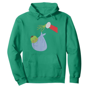 Funny NICU Labor Delivery Nurse Christmas Santa Green Baby Hoodie TS11 Irish Green Print Your Wear