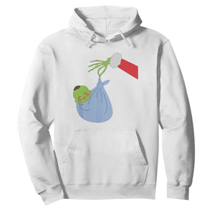 Funny NICU Labor Delivery Nurse Christmas Santa Green Baby Hoodie TS11 White Print Your Wear