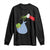 Funny NICU Labor Delivery Nurse Christmas Santa Green Baby Long Sleeve Shirt TS11 Black Print Your Wear