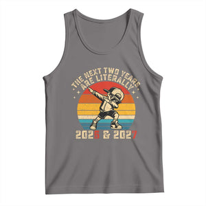 Funny Six Seven 67 New Year Tank Top The Next Two Years Are Literally 2026 And 2027 TS11 Deep Heather Print Your Wear