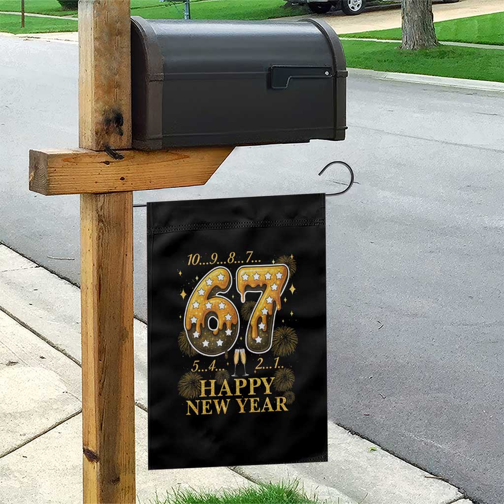 Funny 67 New Years Eve Garden Flag Countdown New Year Party 2026 Six Seven Meme TS11 Print Your Wear