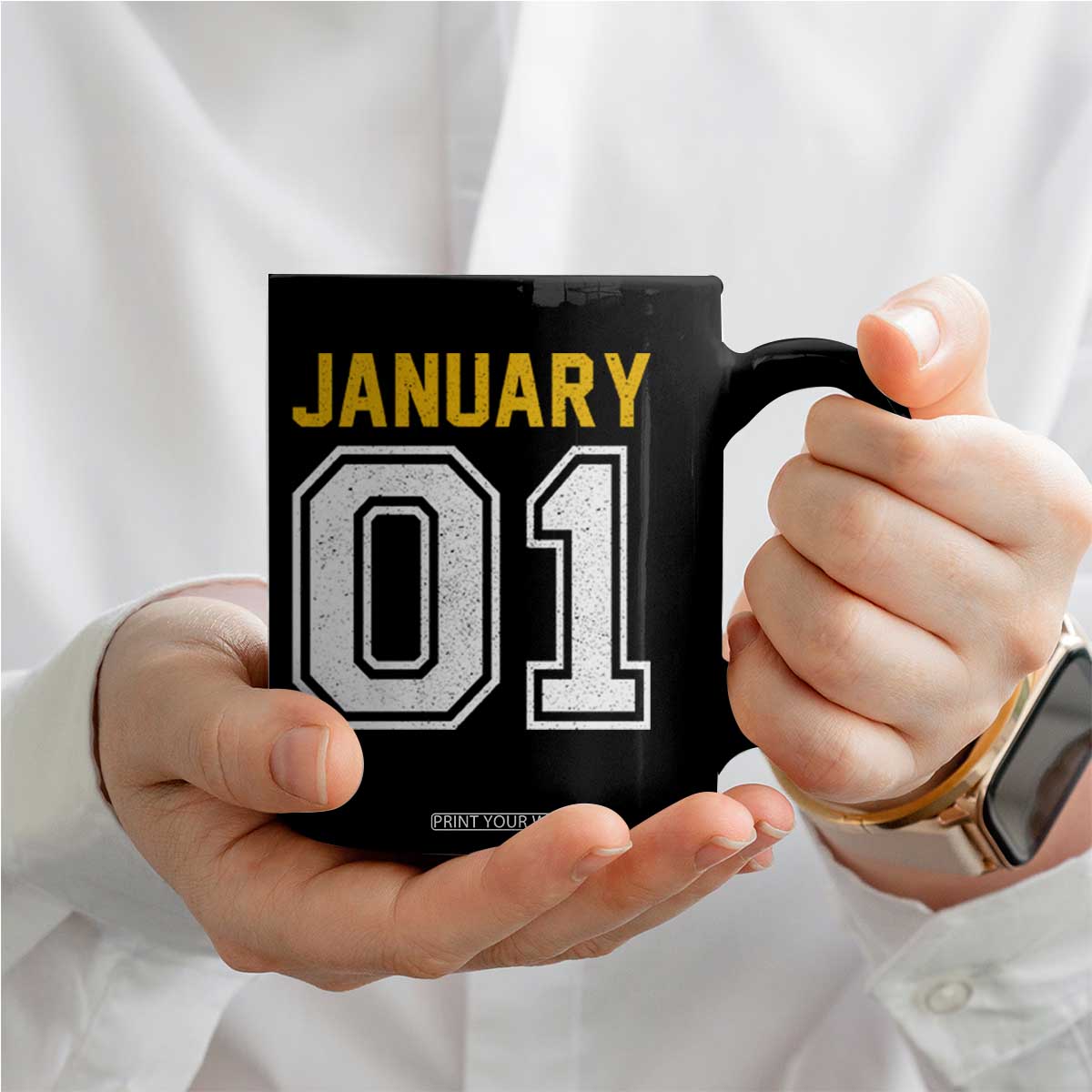 Funny January 01 New Years Eve Party Coffee Mug TS11 Print Your Wear
