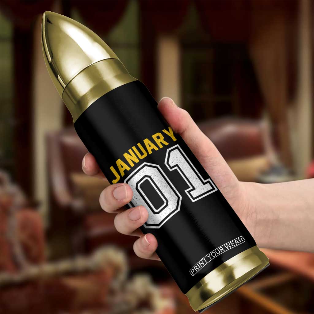 Funny January 01 New Years Eve Party Bullet Tumbler TS11 Print Your Wear