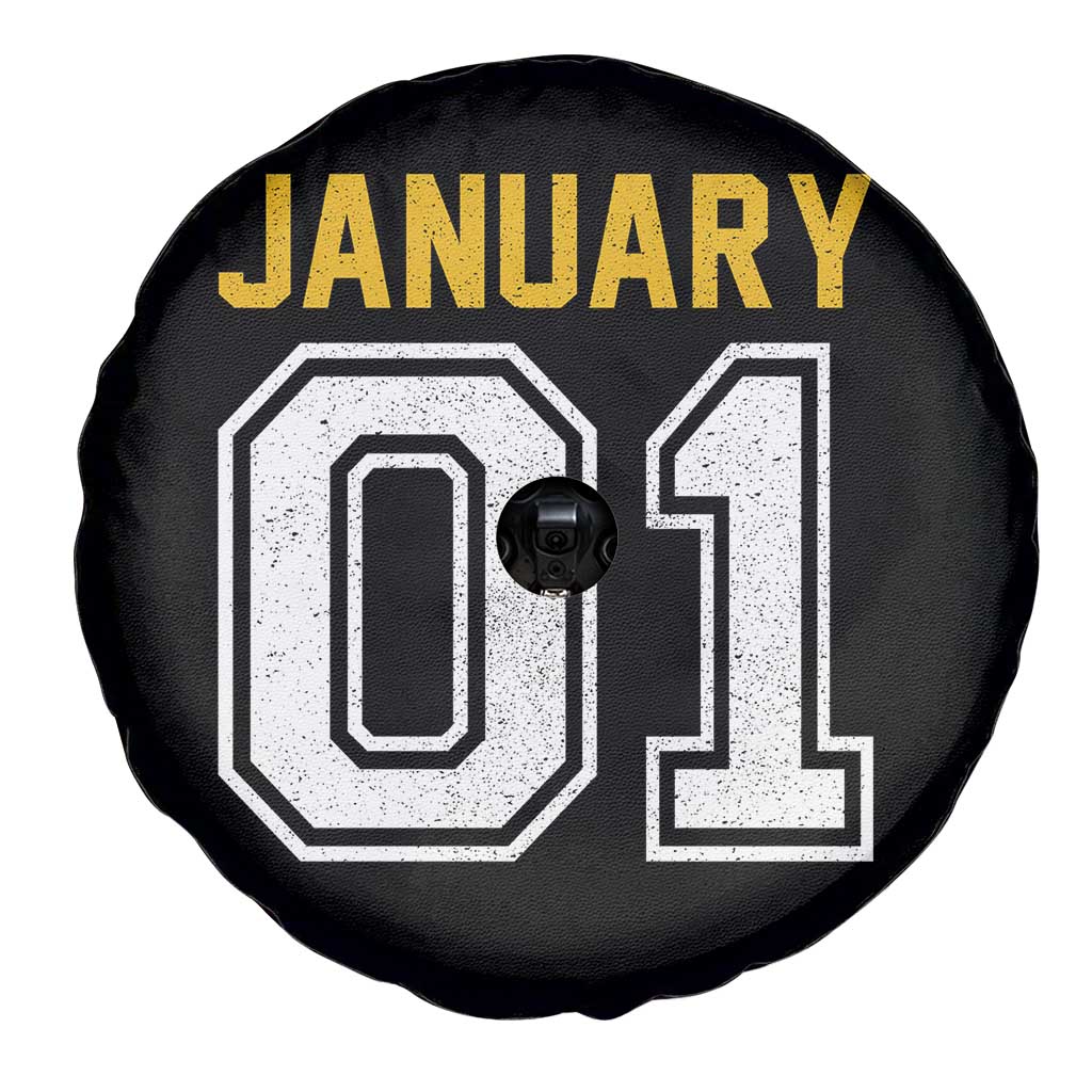 Funny January 01 New Years Eve Party Spare Tire Cover TS11 Print Your Wear