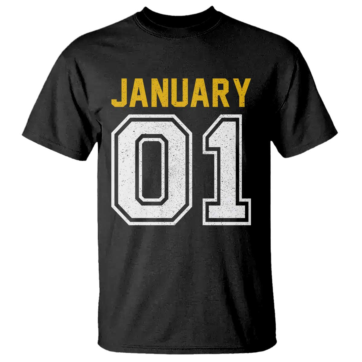 Funny January 01 New Years Eve Party T Shirt TS11 Black Print Your Wear