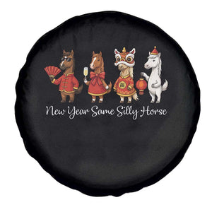 Funny Chinese New Year 2026 Spare Tire Cover New Year Same Silly Horse TS11 Print Your Wear