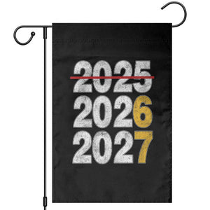Funny 67 New Year Garden Flag Happy New Year 2026 2027 Six Seven Meme TS11 Black Print Your Wear