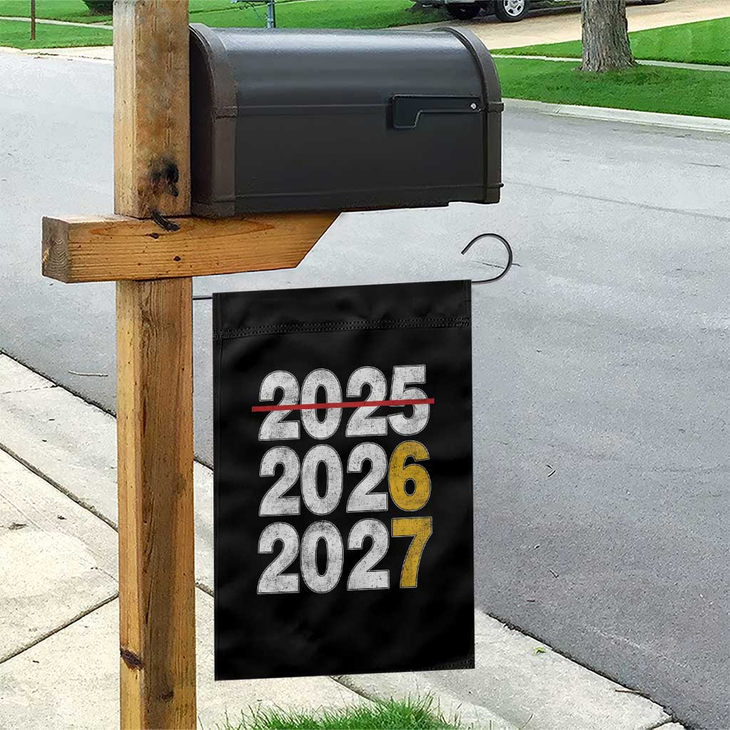 Funny 67 New Year Garden Flag Happy New Year 2026 2027 Six Seven Meme TS11 Print Your Wear