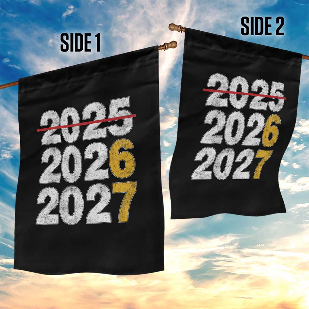 Funny 67 New Year Garden Flag Happy New Year 2026 2027 Six Seven Meme TS11 Print Your Wear