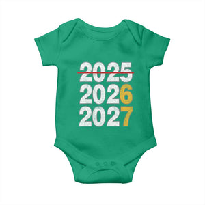 Funny 67 New Year Baby Onesie Happy New Year 2026 2027 Six Seven Meme TS11 Irish Green Print Your Wear