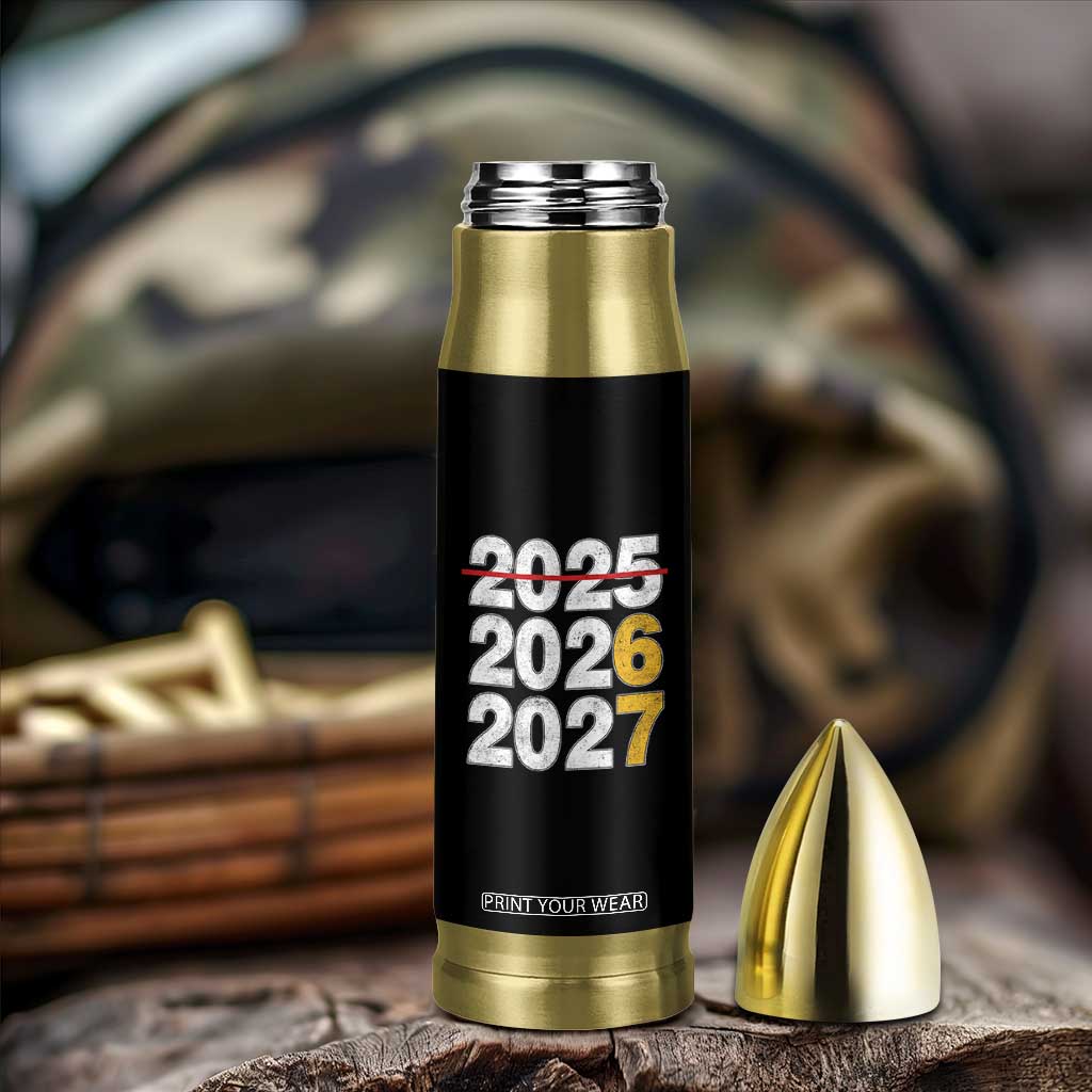 Funny 67 New Year Bullet Tumbler Happy New Year 2026 2027 Six Seven Meme TS11 Print Your Wear