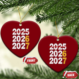 Funny 67 New Year Ceramic Ornament Happy New Year 2026 2027 Six Seven Meme TS11 Print Your Wear