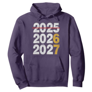 Funny 67 New Year Hoodie Happy New Year 2026 2027 Six Seven Meme TS11 Purple Print Your Wear