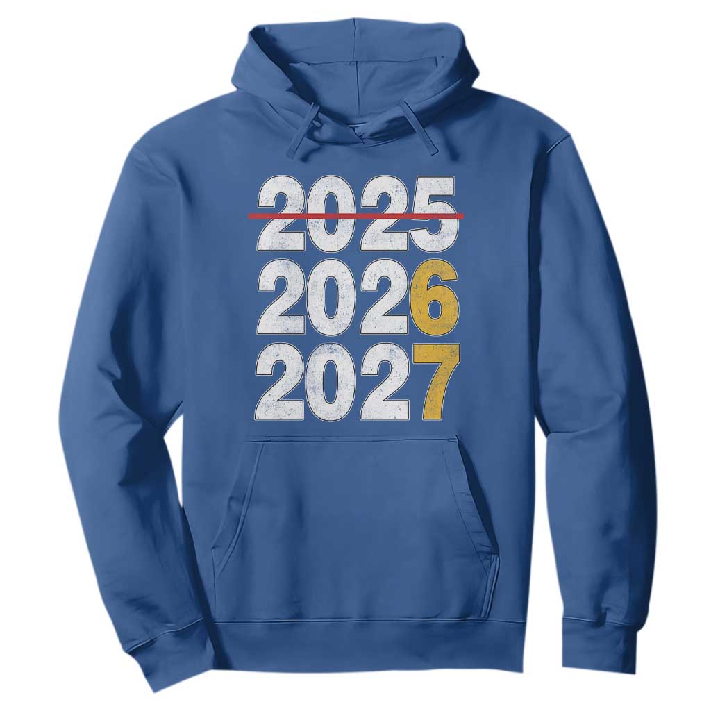 Funny 67 New Year Hoodie Happy New Year 2026 2027 Six Seven Meme TS11 Royal Blue Print Your Wear