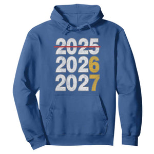 Funny 67 New Year Hoodie Happy New Year 2026 2027 Six Seven Meme TS11 Royal Blue Print Your Wear